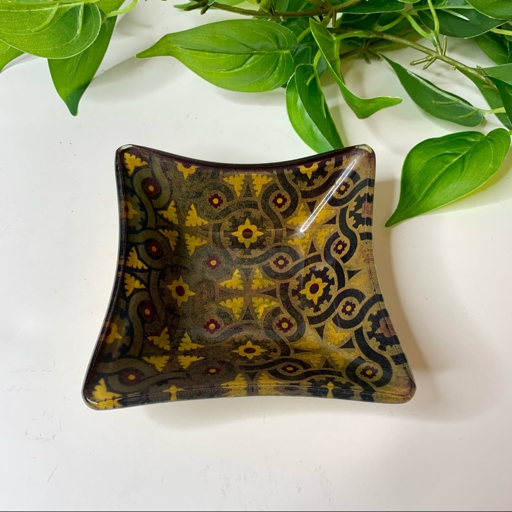 Vintage Glass Dish/Decor